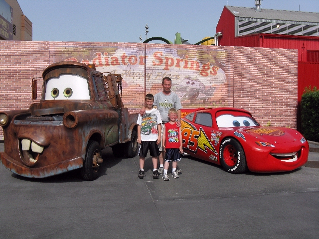 Lightning McQueen and Mater