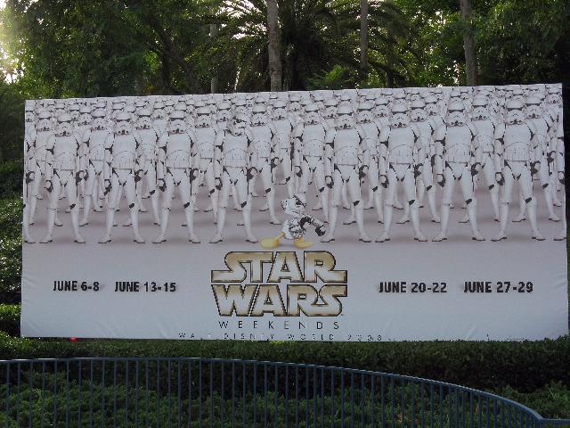 Star Wars Weekends sign