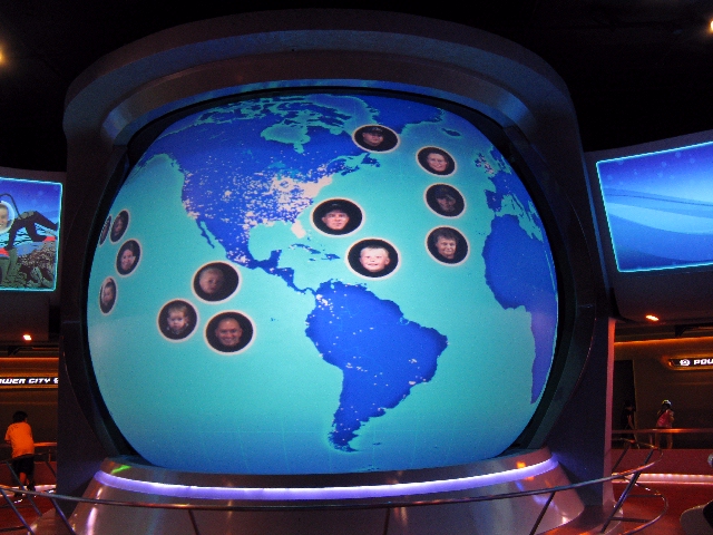 Spaceship Earth globe